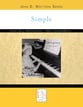 Simple ~ John D. Wattson Series piano sheet music cover